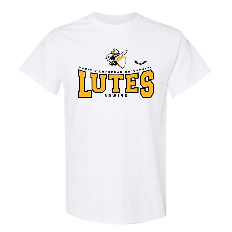 PLU - NCAA Women's Rowing : Sarah Hoskins - Classic Fashion Shersey T-Shirt-- Spandex Blend Rayon Blend Denim Blend PLU - NCAA Women's Rowing : Sarah Hoskins - Classic Fashion Shersey T-Shirt-- Spandex Blend Rayon Blend Denim Blend
