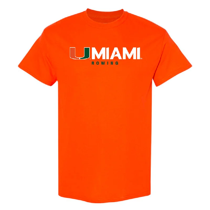 Miami - NCAA Women's Rowing : Peyton Hulsewe - Classic Shersey T-Shirt-- Cashmere Blend Cotton Blend Poly Blend Miami - NCAA Women's Rowing : Peyton Hulsewe - Classic Shersey T-Shirt-- Cashmere Blend Cotton Blend Poly Blend