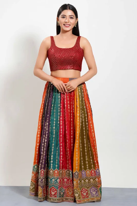 Maroon Silk Square Neck Sleeveless Blouse Oversized Silk Blouse