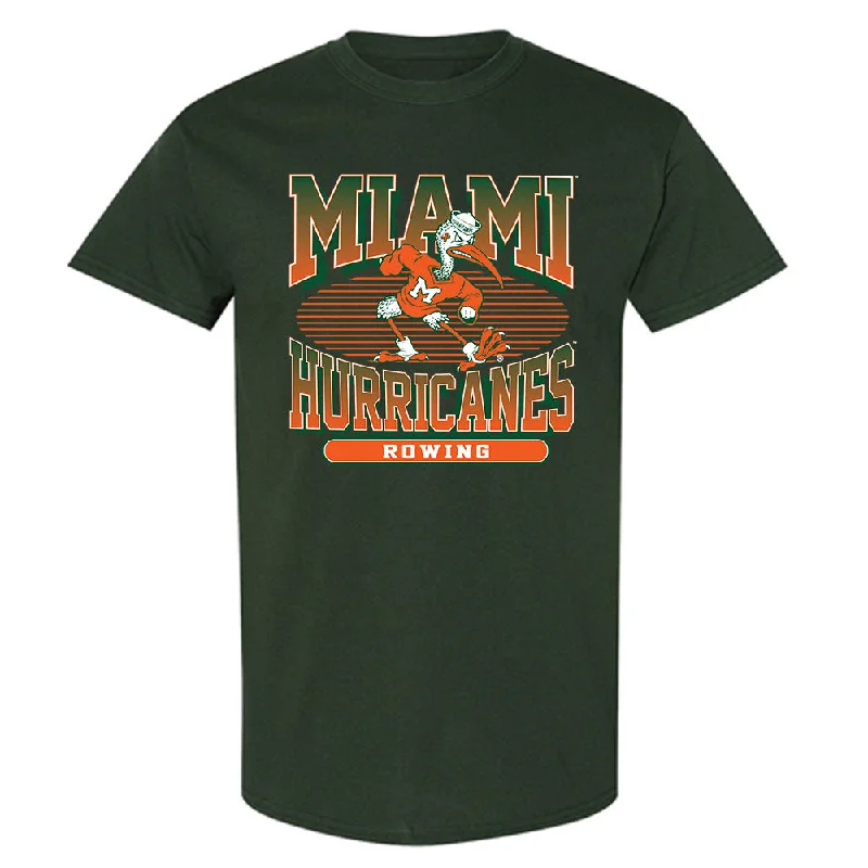 Miami - NCAA Women's Rowing : Holliday Prichard - Classic Shersey T-Shirt-- Elasticated Padded Insulated Miami - NCAA Women's Rowing : Holliday Prichard - Classic Shersey T-Shirt-- Elasticated Padded Insulated