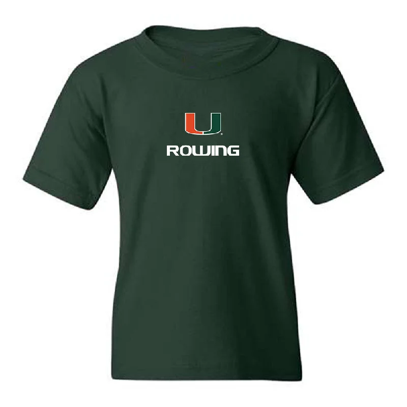 Miami - NCAA Women's Rowing : Anderson Blalock - Classic Shersey Youth T-Shirt-- Thin T-Shirt Open Front Quick Dry Miami - NCAA Women's Rowing : Anderson Blalock - Classic Shersey Youth T-Shirt-- Thin T-Shirt Open Front Quick Dry