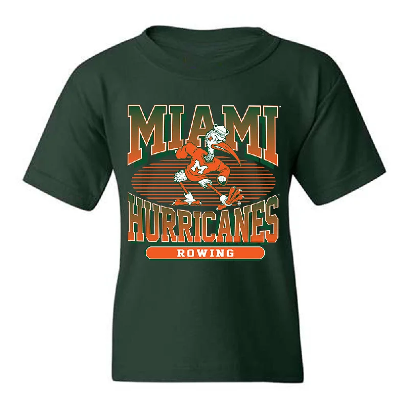 Miami - NCAA Women's Rowing : Trinity Ferebee - Classic Shersey Youth T-Shirt-- Elegant Classic Vintage Miami - NCAA Women's Rowing : Trinity Ferebee - Classic Shersey Youth T-Shirt-- Elegant Classic Vintage
