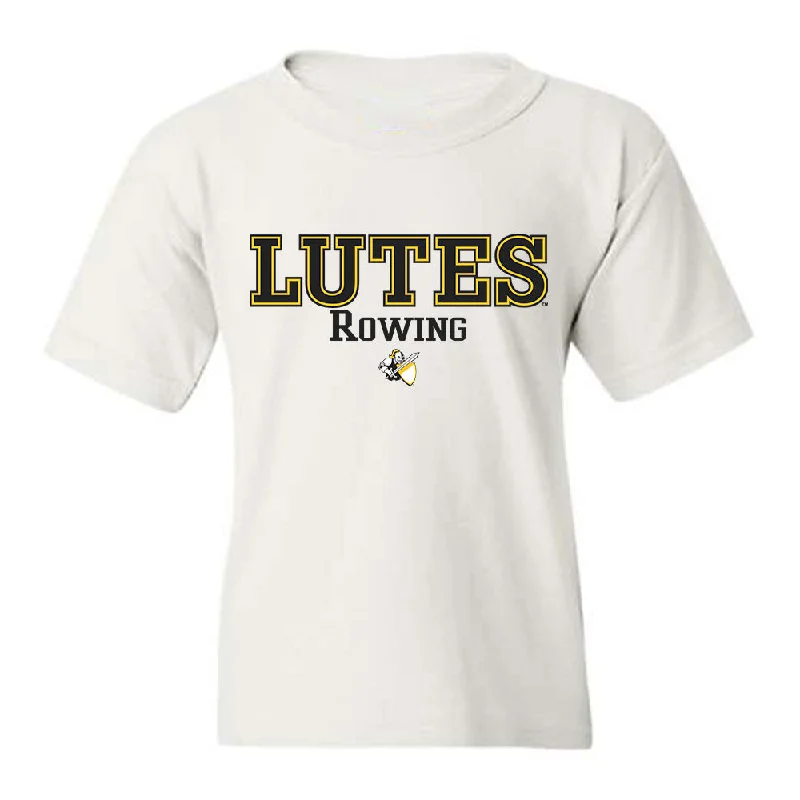 PLU - NCAA Women's Rowing : Sarah Hoskins - Classic Shersey Youth T-Shirt-- Modern Contemporary Chic PLU - NCAA Women's Rowing : Sarah Hoskins - Classic Shersey Youth T-Shirt-- Modern Contemporary Chic
