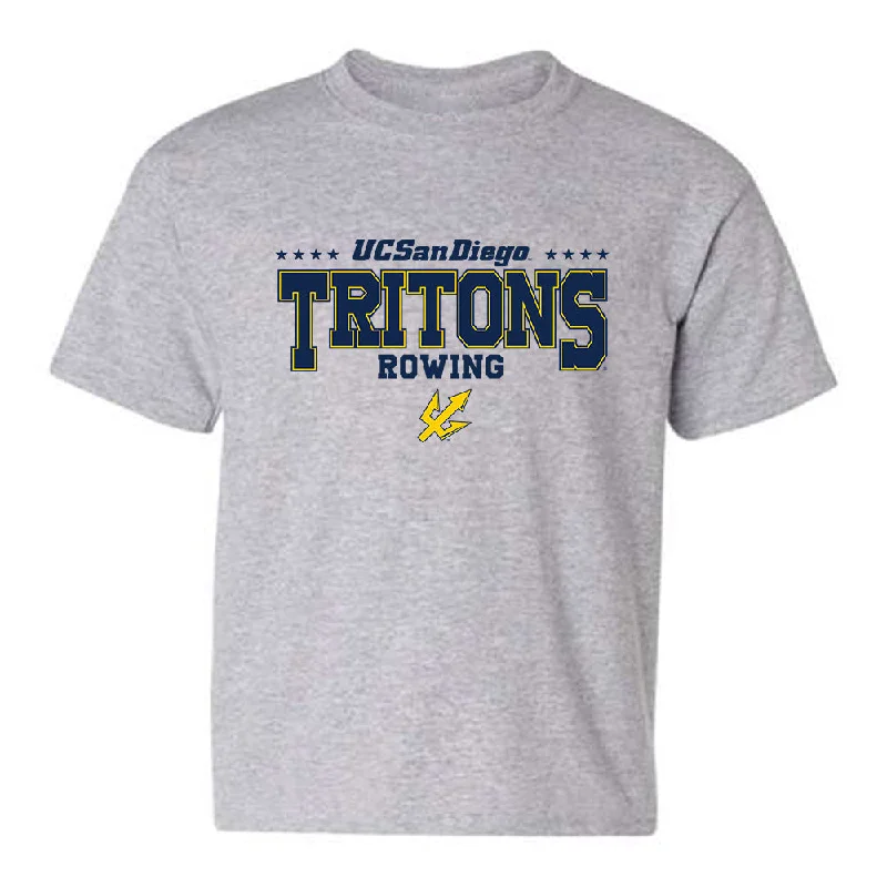 UCSD - NCAA Women's Rowing : Holly Handler - Classic Fashion Shersey Youth T-Shirt-- V-Neck T-Shirt Long Sleeve Cotton UCSD - NCAA Women's Rowing : Holly Handler - Classic Fashion Shersey Youth T-Shirt-- V-Neck T-Shirt Long Sleeve Cotton