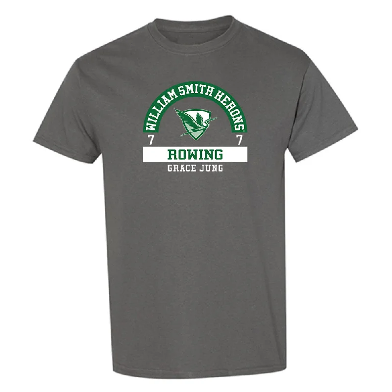HWS - NCAA Women's Rowing : Grace Jung - Classic Fashion Shersey T-Shirt-- Jersey Fabric Tulle Fabric Batik Fabric HWS - NCAA Women's Rowing : Grace Jung - Classic Fashion Shersey T-Shirt-- Jersey Fabric Tulle Fabric Batik Fabric