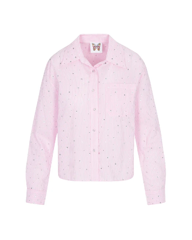 Gidget Sparkle Blouse Stylish Wrap Blouse