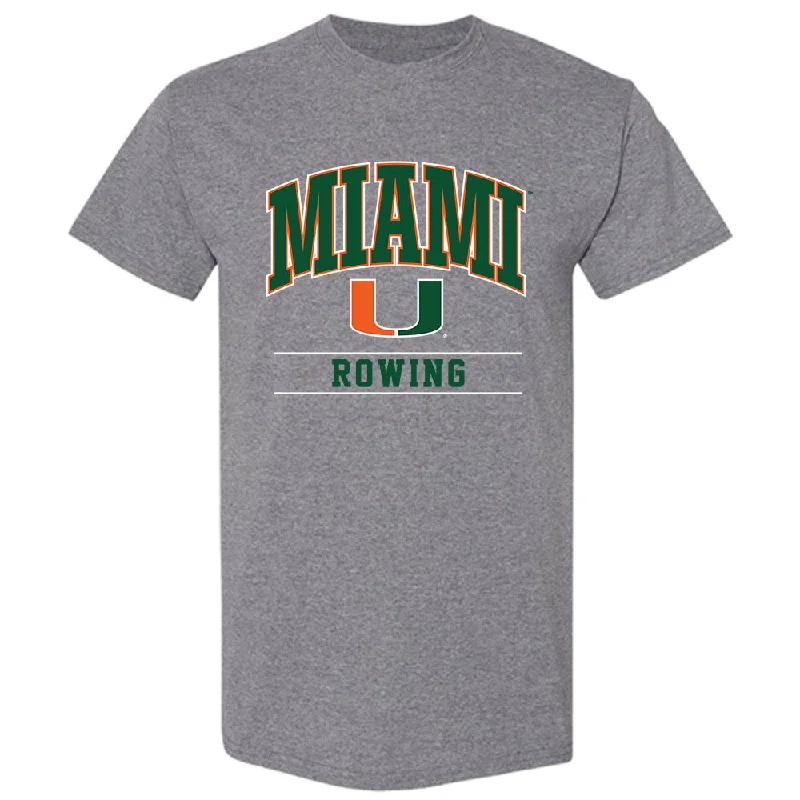 Miami - NCAA Women's Rowing : Anderson Blalock - Classic Shersey T-Shirt-- Asymmetrical Pockets Print Miami - NCAA Women's Rowing : Anderson Blalock - Classic Shersey T-Shirt-- Asymmetrical Pockets Print