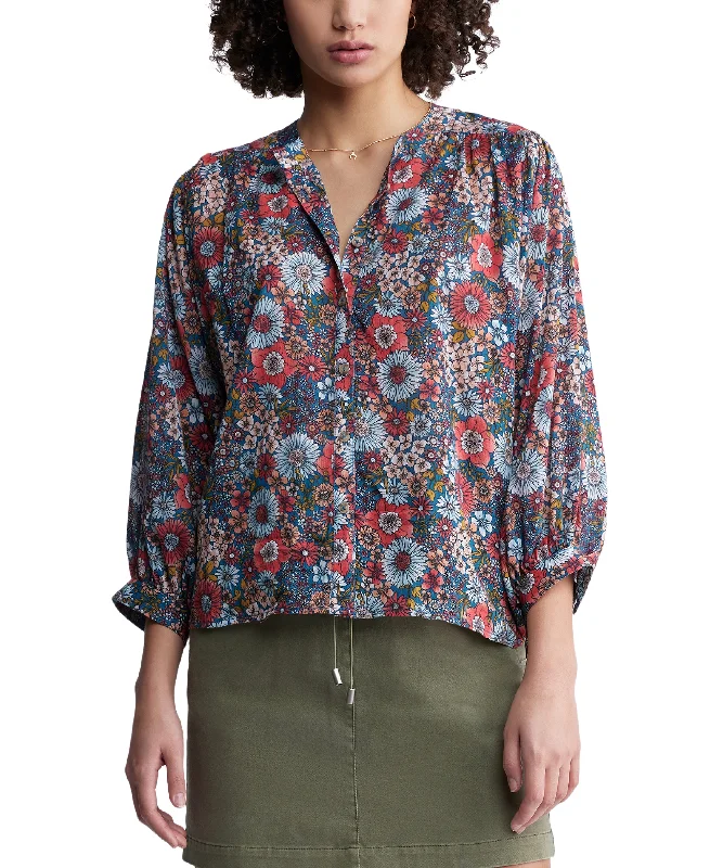 Ishara Balloon Sleeve Blouse Everyday Stylish Blouse