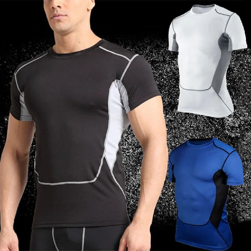 Men Gym Compression Fitness Sports Cycling Athletic T-Shirt Tops M Blue-- Wool Fabric Cashmere Fabric Tweed Fabric Men Gym Compression Fitness Sports Cycling Athletic T-Shirt Tops M Blue-- Wool Fabric Cashmere Fabric Tweed Fabric