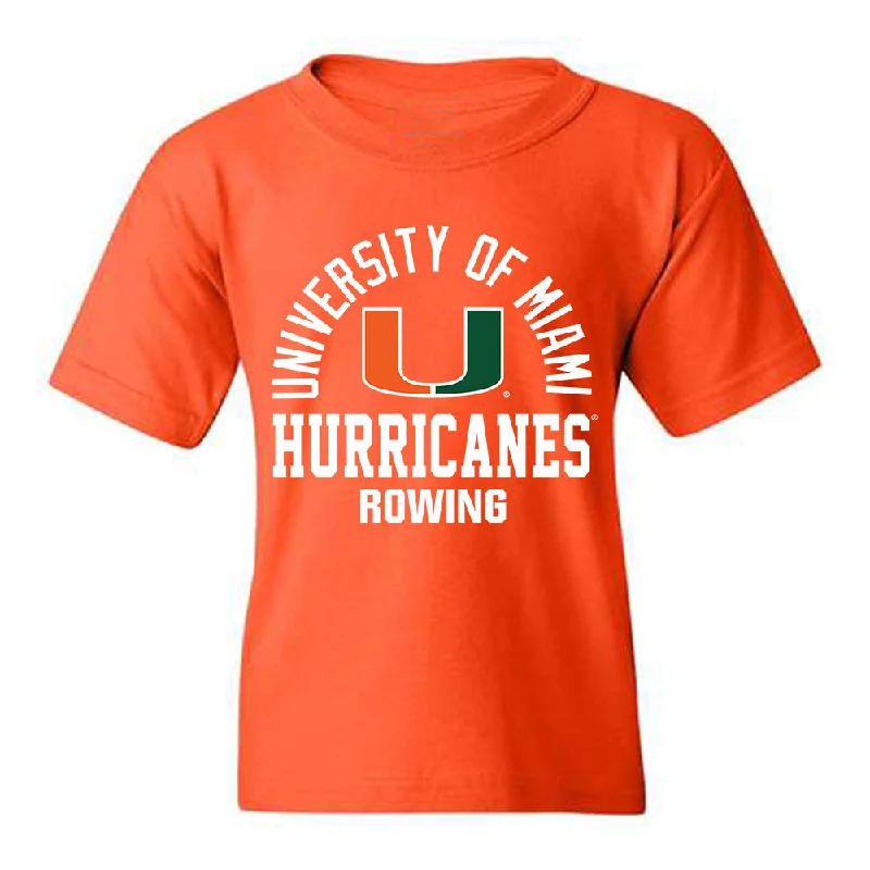 Miami - NCAA Women's Rowing : Peyton Hulsewe - Classic Shersey Youth T-Shirt-- Houndstooth Herringbone Solid Miami - NCAA Women's Rowing : Peyton Hulsewe - Classic Shersey Youth T-Shirt-- Houndstooth Herringbone Solid
