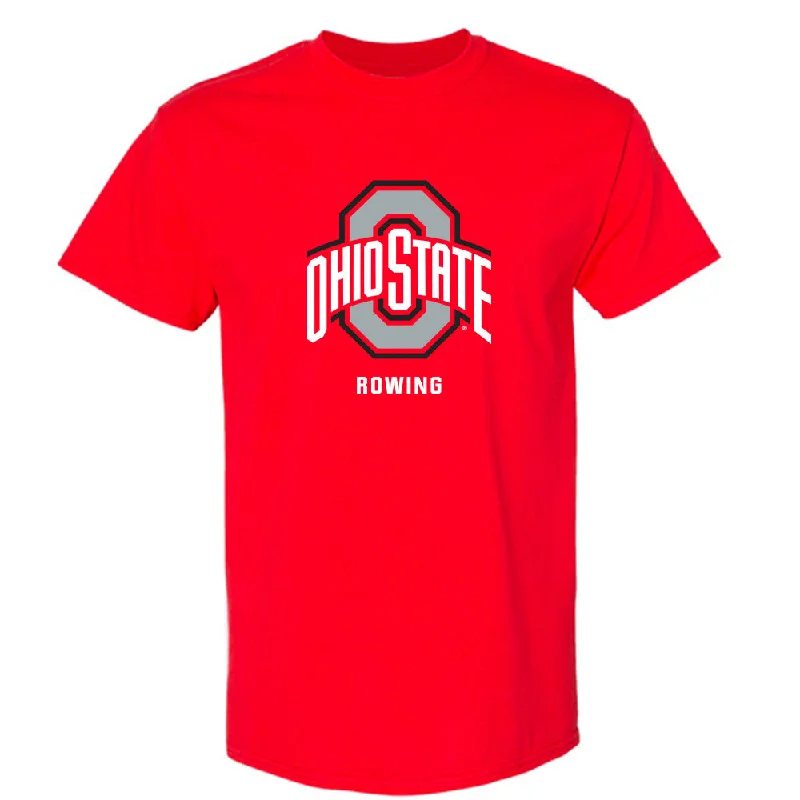 Ohio State - NCAA Women's Rowing : Eliana Bujwalo-Nowak - Classic Shersey T-Shirt-- Wool Fabric Cashmere Fabric Tweed Fabric Ohio State - NCAA Women's Rowing : Eliana Bujwalo-Nowak - Classic Shersey T-Shirt-- Wool Fabric Cashmere Fabric Tweed Fabric