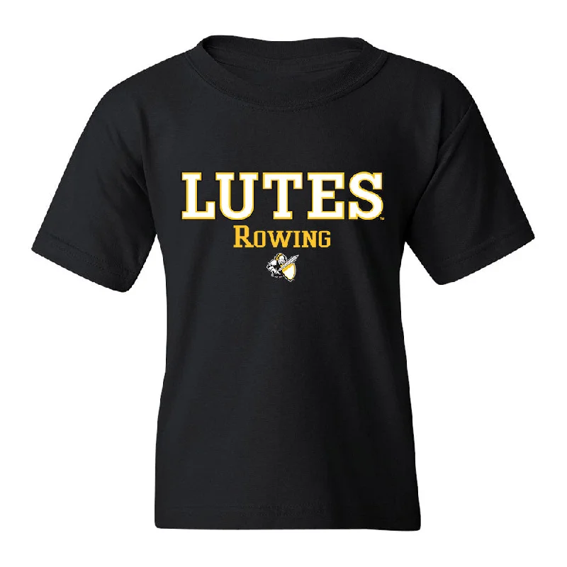PLU - NCAA Women's Rowing : Sarah Hoskins - Classic Shersey Youth T-Shirt-- Seamless Knitted Crochet PLU - NCAA Women's Rowing : Sarah Hoskins - Classic Shersey Youth T-Shirt-- Seamless Knitted Crochet