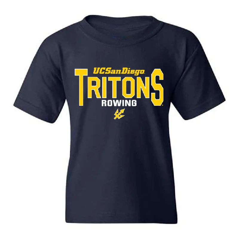 UCSD - NCAA Women's Rowing : Holly Handler - Classic Shersey Youth T-Shirt-- Polka Dot Checkered Tartan UCSD - NCAA Women's Rowing : Holly Handler - Classic Shersey Youth T-Shirt-- Polka Dot Checkered Tartan