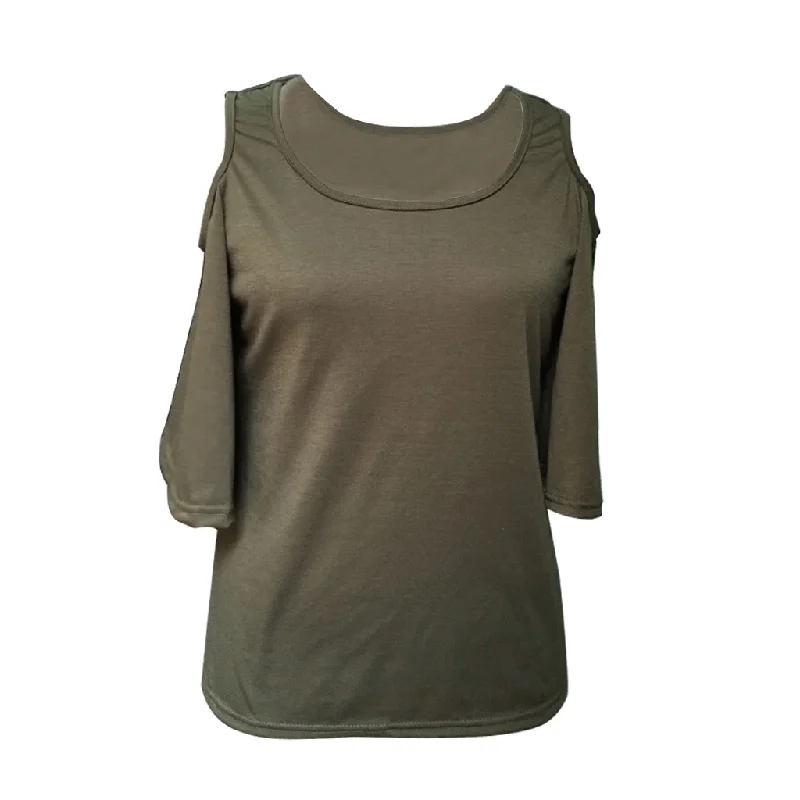 Women Summer Casual Loose Off Shoulder Hollow Out T Shirt Tops Blouse M-- Iron Safe Non-Iron Wrinkle Free Women Summer Casual Loose Off Shoulder Hollow Out T Shirt Tops Blouse M-- Iron Safe Non-Iron Wrinkle Free