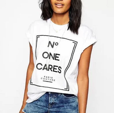 Women cute letters print T shirt European basic short sleeve O neck Shirts casual tops plus size DT17-- Elegant Classic Vintage Women cute letters print T shirt European basic short sleeve O neck Shirts casual tops plus size DT17-- Elegant Classic Vintage