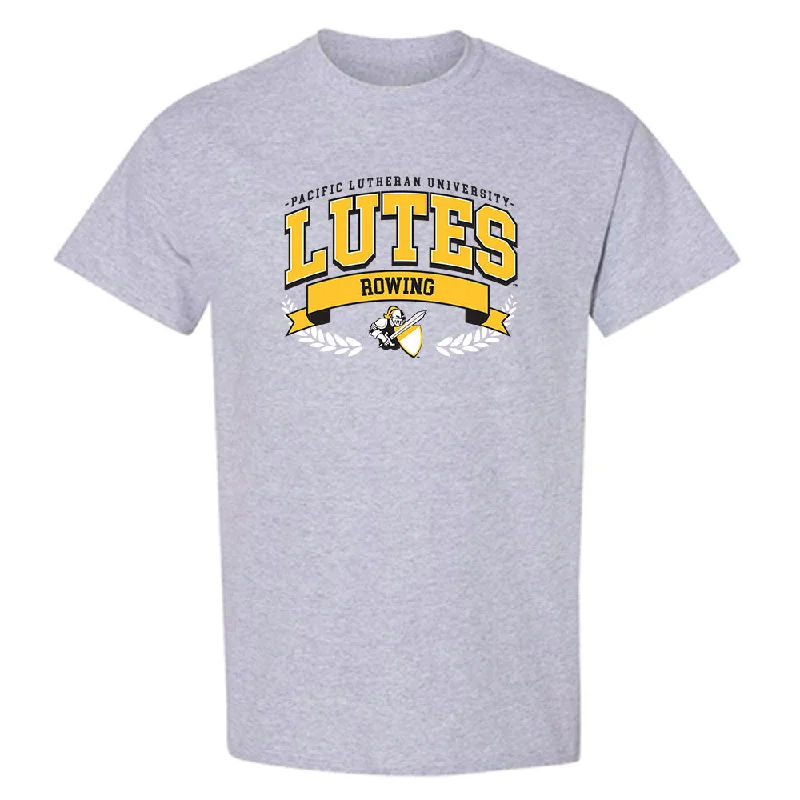 PLU - NCAA Women's Rowing : Sarah Hoskins - Classic Fashion Shersey T-Shirt-- Silk Blend Satin Velvet PLU - NCAA Women's Rowing : Sarah Hoskins - Classic Fashion Shersey T-Shirt-- Silk Blend Satin Velvet