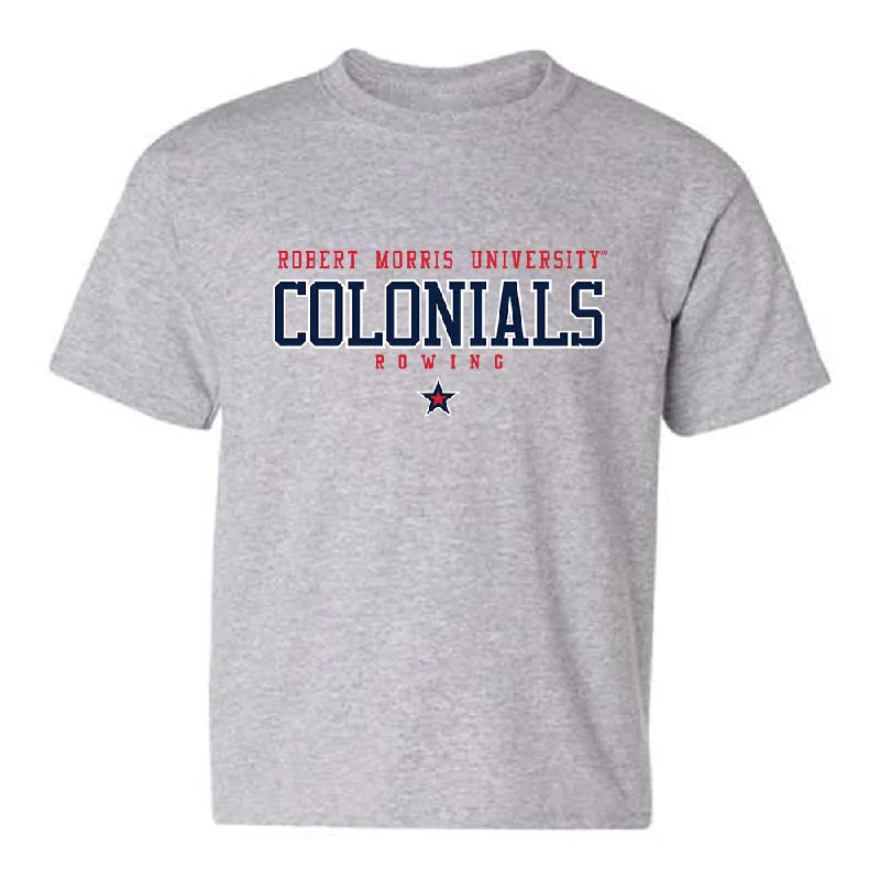 Robert Morris - NCAA Women's Rowing : Lily Davis - Classic Shersey Youth T-Shirt-- Hooded Caped Shawl Collar Robert Morris - NCAA Women's Rowing : Lily Davis - Classic Shersey Youth T-Shirt-- Hooded Caped Shawl Collar