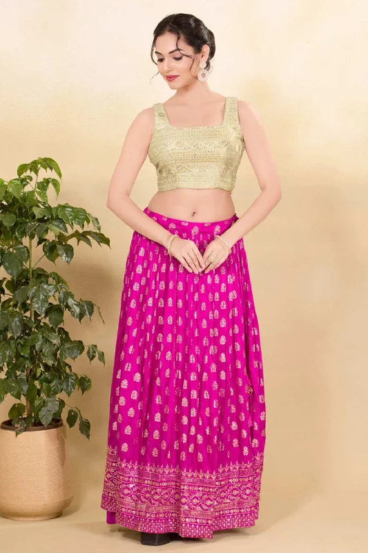 Gold Silk Embroidered Sleeveless Blouse Soft Modal Blouse