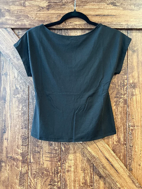 California Open Back Shirt-- Houndstooth Herringbone Solid