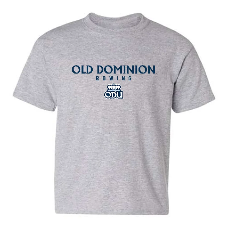 Old Dominion - NCAA Women's Rowing : Olga Katopodi - Classic Shersey Youth T-Shirt-- Chenille Brocade Lace Old Dominion - NCAA Women's Rowing : Olga Katopodi - Classic Shersey Youth T-Shirt-- Chenille Brocade Lace