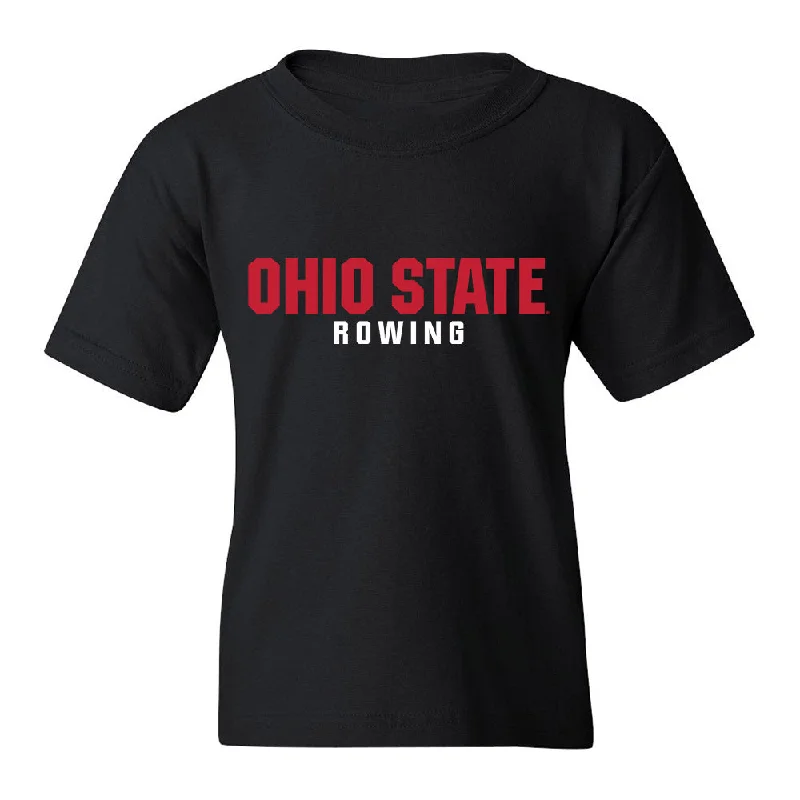 Ohio State - NCAA Women's Rowing : Eliana Bujwalo-Nowak - Classic Shersey Youth T-Shirt-- Nylon Fabric Polyester Fabric Spandex Fabric Ohio State - NCAA Women's Rowing : Eliana Bujwalo-Nowak - Classic Shersey Youth T-Shirt-- Nylon Fabric Polyester Fabric Spandex Fabric