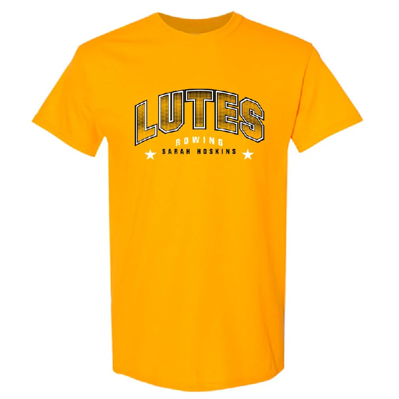 PLU - NCAA Women's Rowing : Sarah Hoskins - Classic Fashion Shersey T-Shirt-- Chenille Blend Fleece Blend Nylon Blend PLU - NCAA Women's Rowing : Sarah Hoskins - Classic Fashion Shersey T-Shirt-- Chenille Blend Fleece Blend Nylon Blend