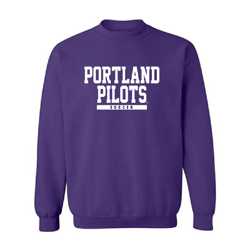 Portland - NCAA Women's Soccer : Taylor Norman - Crewneck Sweatshirt Hoodie with Slim Fit Tailored Modern Portland - NCAA Women's Soccer : Taylor Norman - Crewneck Sweatshirt Hoodie with Slim Fit Tailored Modern