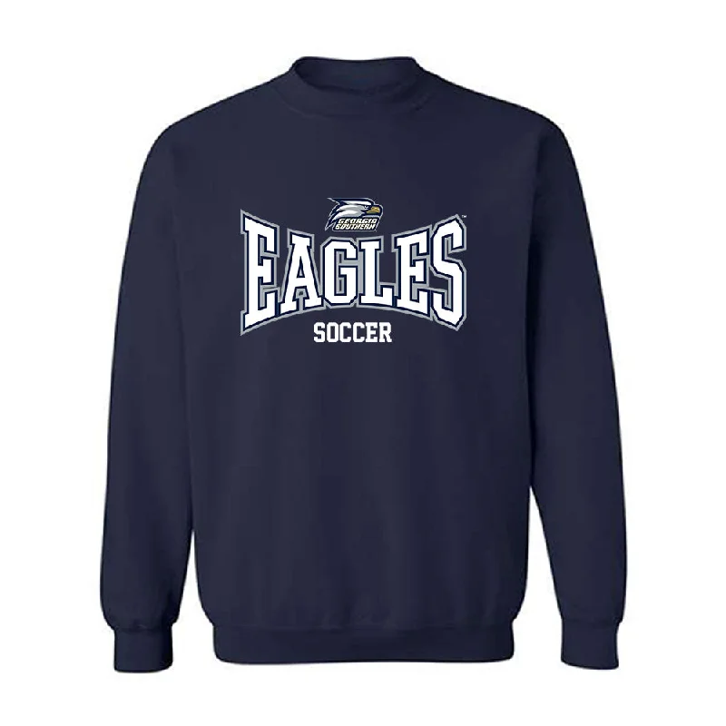 Georgia Southern - NCAA Women's Soccer : Meredith Pugh - Classic Shersey Crewneck Sweatshirt Hoodie with V-Neck Classic Versatile Georgia Southern - NCAA Women's Soccer : Meredith Pugh - Classic Shersey Crewneck Sweatshirt Hoodie with V-Neck Classic Versatile