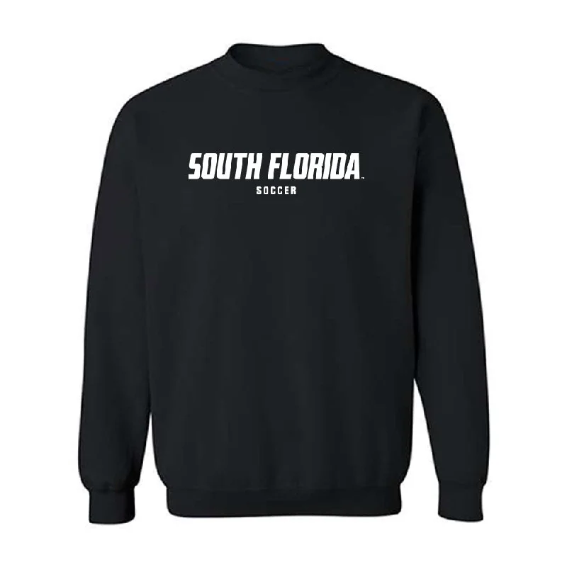USF - NCAA Women's Soccer : Ava Rightmire - Classic Fashion Shersey Crewneck Sweatshirt Hoodie with Stripes Bold Sporty USF - NCAA Women's Soccer : Ava Rightmire - Classic Fashion Shersey Crewneck Sweatshirt Hoodie with Stripes Bold Sporty