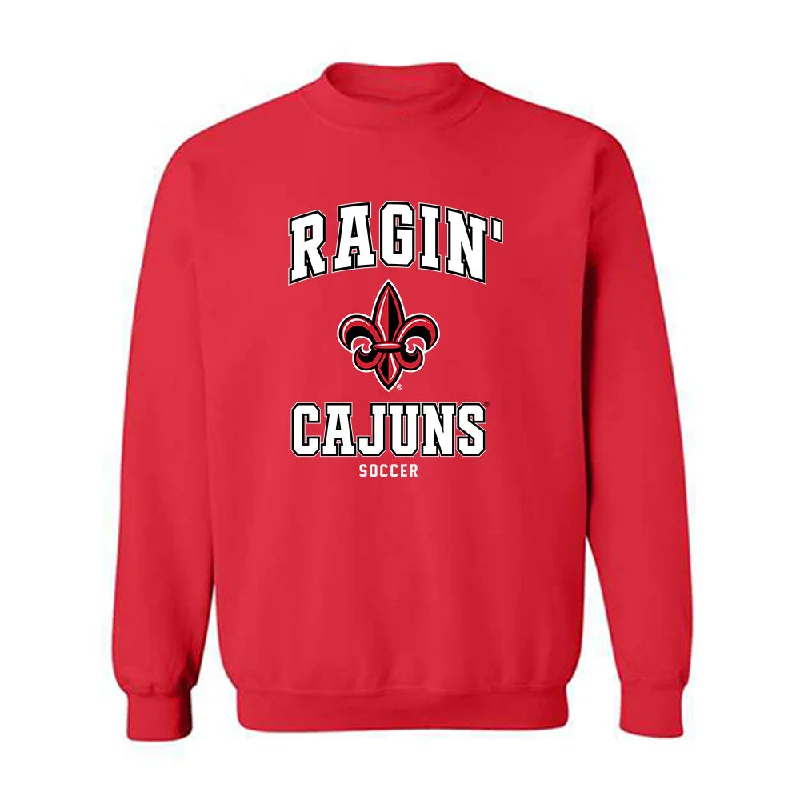 Louisiana - NCAA Women's Soccer : Carson Glenn - Generic Shersey Crewneck Sweatshirt Hoodie with Button Placket Classic Preppy Louisiana - NCAA Women's Soccer : Carson Glenn - Generic Shersey Crewneck Sweatshirt Hoodie with Button Placket Classic Preppy