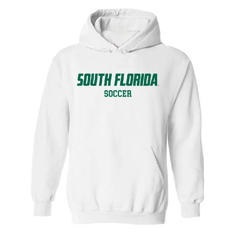 USF - NCAA Women's Soccer : Ava Rightmire - Classic Fashion Shersey Hooded Sweatshirt Hoodie with Hem Frayed Vintage Worn USF - NCAA Women's Soccer : Ava Rightmire - Classic Fashion Shersey Hooded Sweatshirt Hoodie with Hem Frayed Vintage Worn