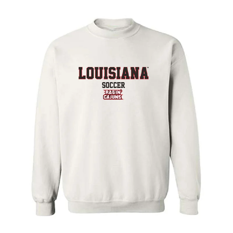 Louisiana - NCAA Women's Soccer : Carson Glenn - Classic Shersey Crewneck Sweatshirt Hoodie with Magnetic Closure Innovative Modern Louisiana - NCAA Women's Soccer : Carson Glenn - Classic Shersey Crewneck Sweatshirt Hoodie with Magnetic Closure Innovative Modern