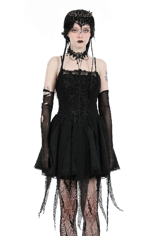 Grimm Witch Mini Dress Comfortable Shift Mini Dress
