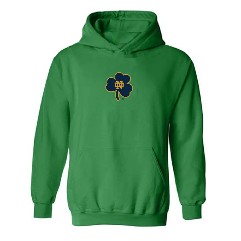 Notre Dame - NCAA Women's Soccer : Carolyn Calzada - Classic Fashion Shersey Hooded Sweatshirt Hoodie with Neon Bright Vibrant Notre Dame - NCAA Women's Soccer : Carolyn Calzada - Classic Fashion Shersey Hooded Sweatshirt Hoodie with Neon Bright Vibrant