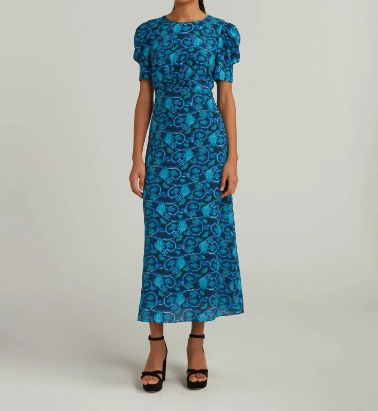 Bianca Dress In Harvest Midnight Tunic Top Casual