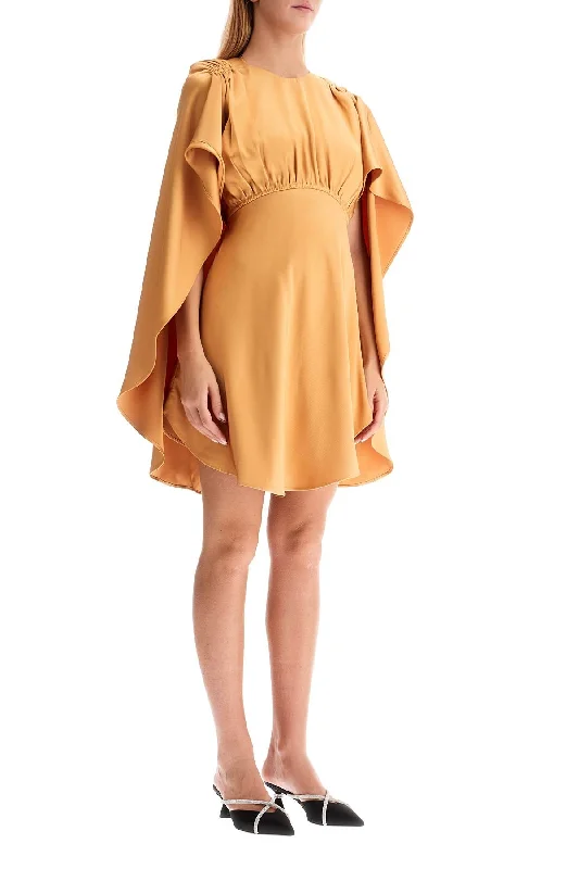 Zimmermann 'eden' Mini Cape Dress Tunics Party sparkling