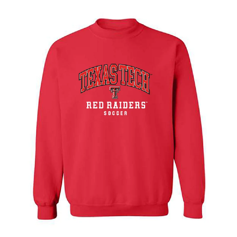 Texas Tech - NCAA Women's Soccer : Emma Torres - Classic Shersey Crewneck Sweatshirt Hoodie with Print Artistic Unique Texas Tech - NCAA Women's Soccer : Emma Torres - Classic Shersey Crewneck Sweatshirt Hoodie with Print Artistic Unique