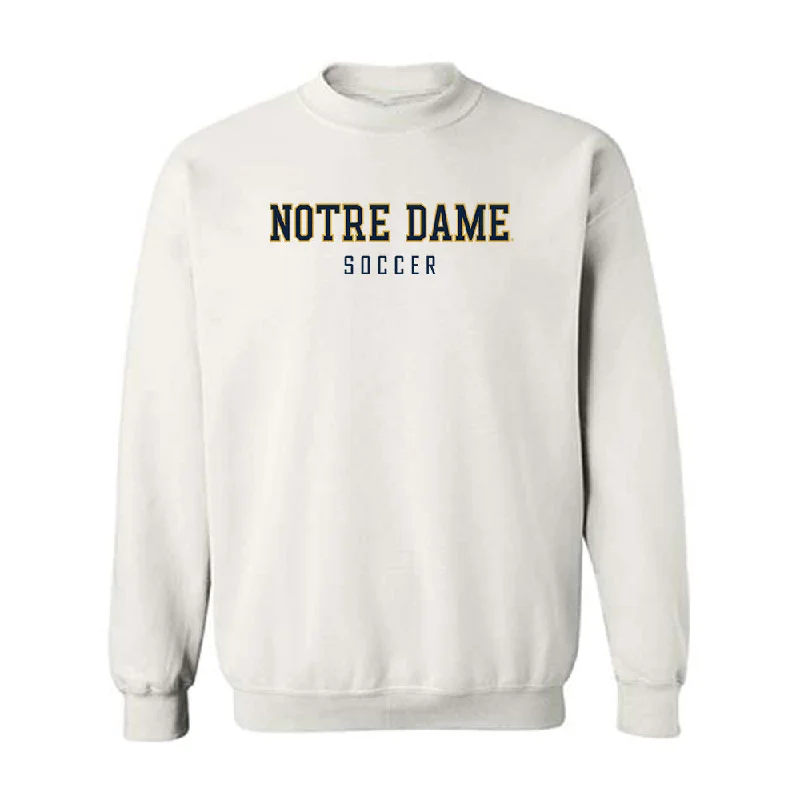 Notre Dame - NCAA Women's Soccer : Carolyn Calzada - Classic Shersey Crewneck Sweatshirt Hoodie with Camouflage Military Edgy Notre Dame - NCAA Women's Soccer : Carolyn Calzada - Classic Shersey Crewneck Sweatshirt Hoodie with Camouflage Military Edgy