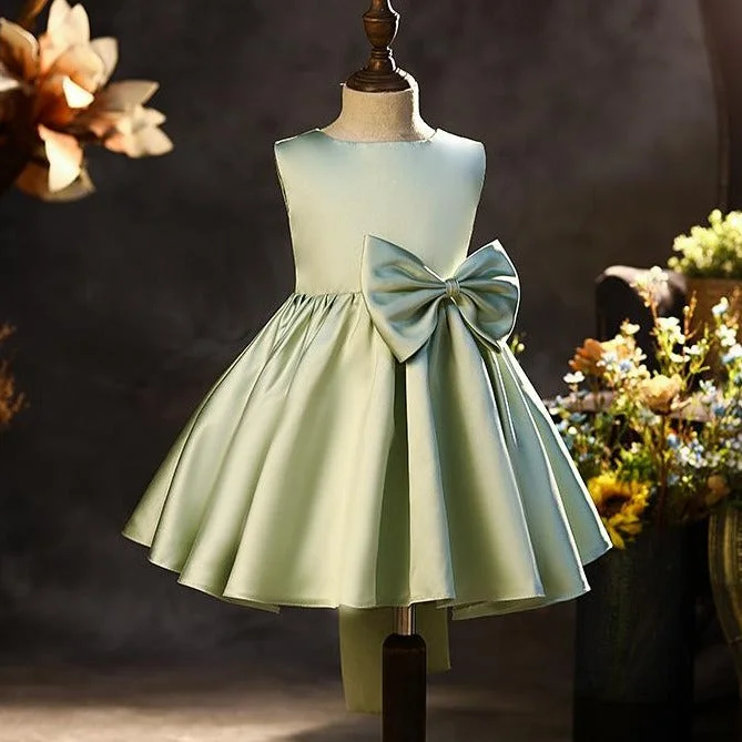 Baby Girl Elegant Puffy Bow Baby Girl Dress Birthday Party Dresses Tunics Versatile stylish Baby Girl Elegant Puffy Bow Baby Girl Dress Birthday Party Dresses Tunics Versatile stylish