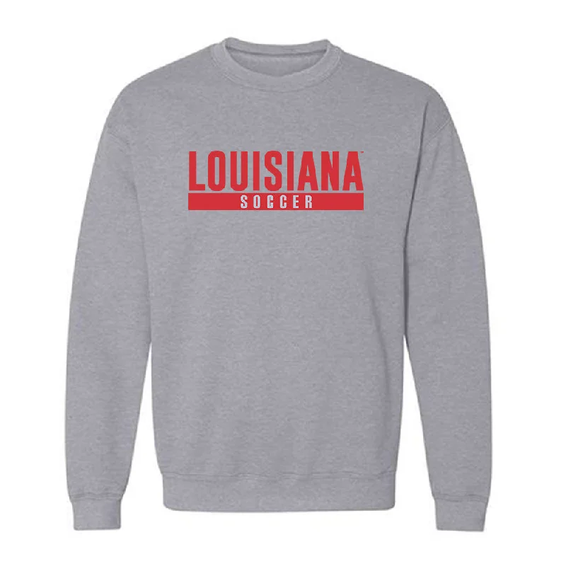 Louisiana - NCAA Women's Soccer : Carson Glenn - Classic Shersey Crewneck Sweatshirt Hoodie with Turtle Neck Cozy Winter Louisiana - NCAA Women's Soccer : Carson Glenn - Classic Shersey Crewneck Sweatshirt Hoodie with Turtle Neck Cozy Winter