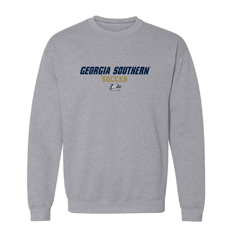 Georgia Southern - NCAA Women's Soccer : Meredith Pugh - Classic Shersey Crewneck Sweatshirt Hoodie with Ribbed Neckline Snug Warm