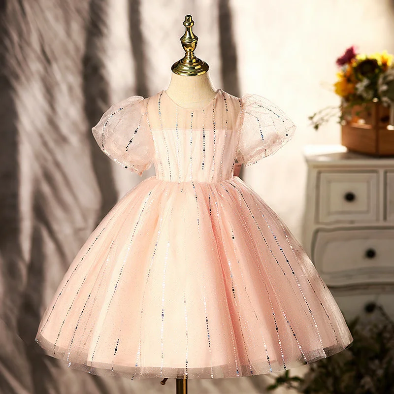 Baby Girl Birthday Party Dresses Girl Summer Pink Puffy Formal Princess Dresses Tunics Travel practical Baby Girl Birthday Party Dresses Girl Summer Pink Puffy Formal Princess Dresses Tunics Travel practical