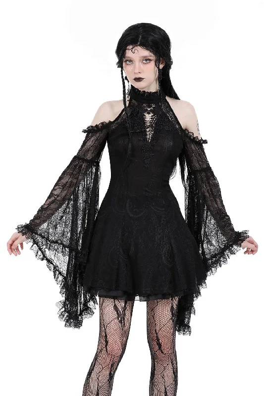 Bell Witch Mini Dress Stylish Ribbed Mini Dress