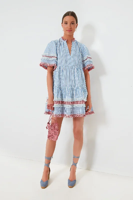 Savannah Stripe Crawford Dress Tunics Fall fleece