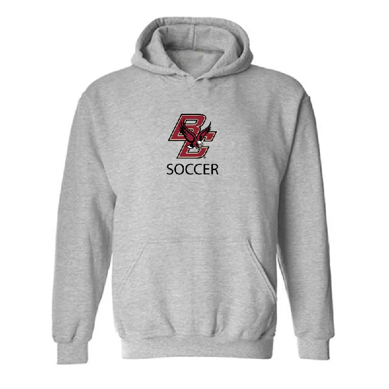 Boston College - NCAA Women's Soccer : Casey Van Pelt - Classic Shersey Hooded Sweatshirt Hoodie with Raglan Sleeves Sporty Comfortable Boston College - NCAA Women's Soccer : Casey Van Pelt - Classic Shersey Hooded Sweatshirt Hoodie with Raglan Sleeves Sporty Comfortable