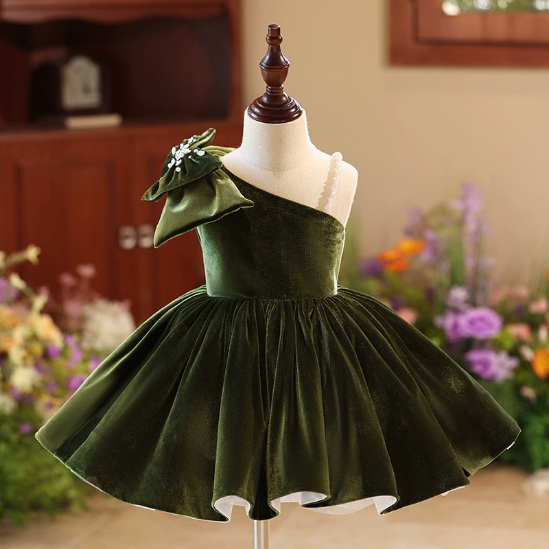 Luxury Princess Dress Girls Birthday Tutu Dresses First Communion Dresses Tunics Polka dots