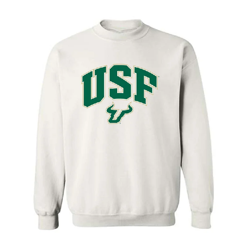 USF - NCAA Women's Soccer : Ava Rightmire - Classic Fashion Shersey Crewneck Sweatshirt Hoodie with Color Block Contrast Stylish USF - NCAA Women's Soccer : Ava Rightmire - Classic Fashion Shersey Crewneck Sweatshirt Hoodie with Color Block Contrast Stylish