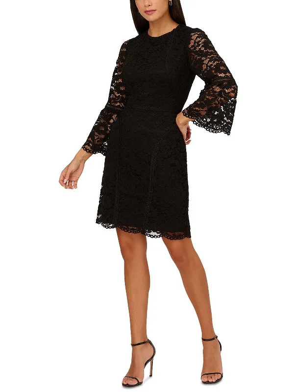 Womens Lace Mini Cocktail And Party Dress Tunics Favorite customer