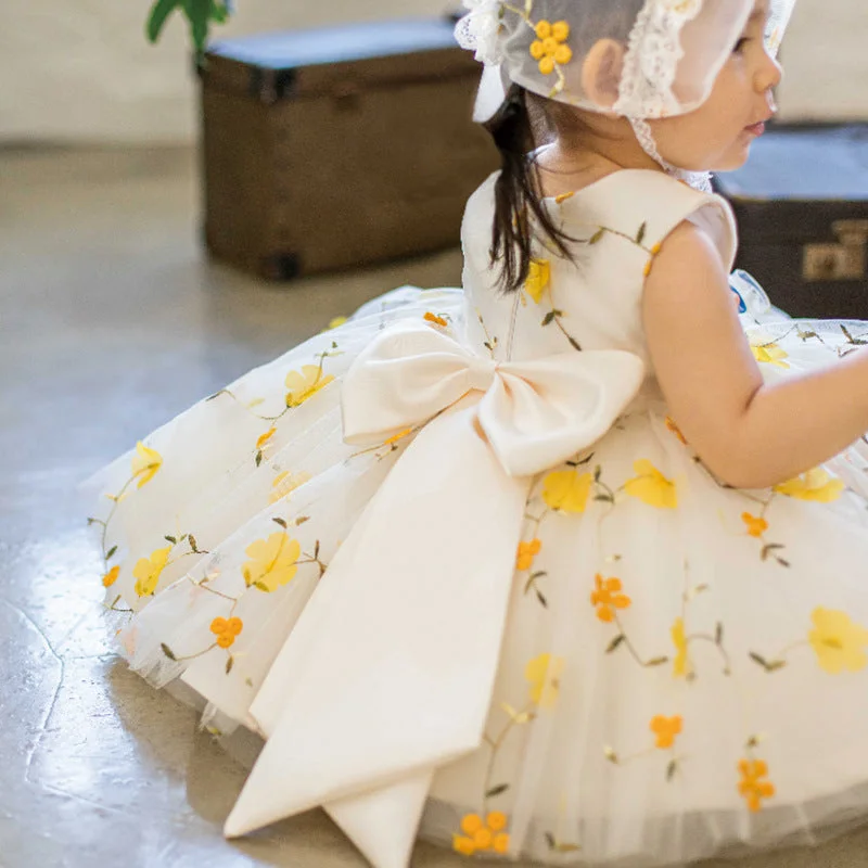 Baby Girl and Toddler Floral Puffy Flower Girl Dress Birthday Party Dress Tunics Business professional Baby Girl and Toddler Floral Puffy Flower Girl Dress Birthday Party Dress Tunics Business professional