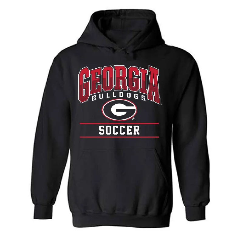 Georgia - NCAA Women's Soccer : Hannah Davila - Classic Shersey Hooded Sweatshirt Hoodie with Emblem Brand Identity Georgia - NCAA Women's Soccer : Hannah Davila - Classic Shersey Hooded Sweatshirt Hoodie with Emblem Brand Identity